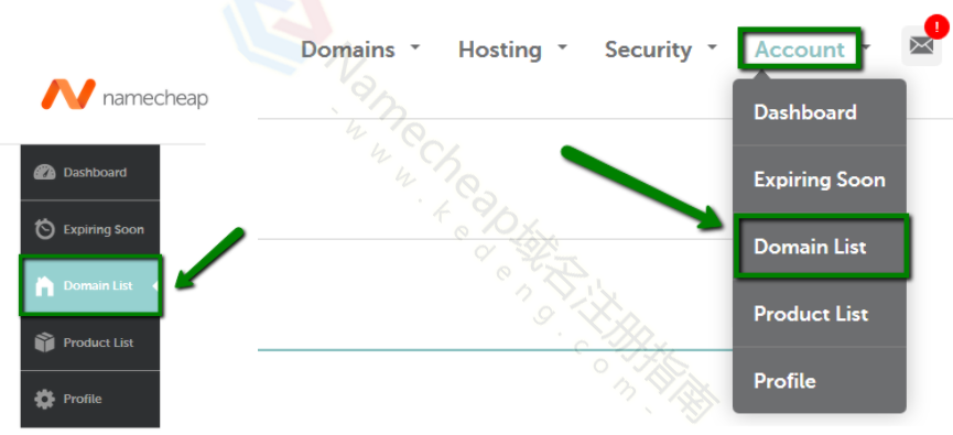 Namecheap如何为域启用动态DNS？