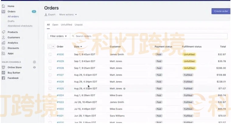 设置Shopify配送选项